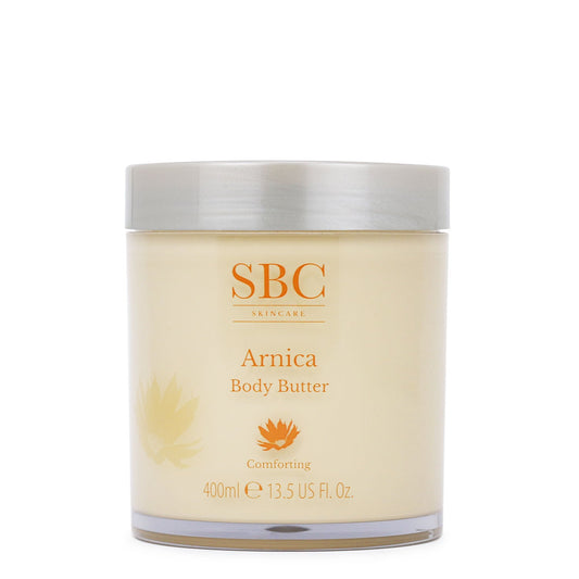 Arnica Body Butter 400ml on a white background 